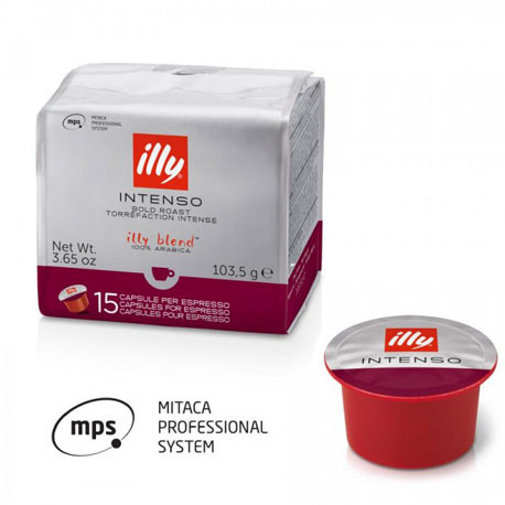 capsule illy mps tostatura scura 90pz